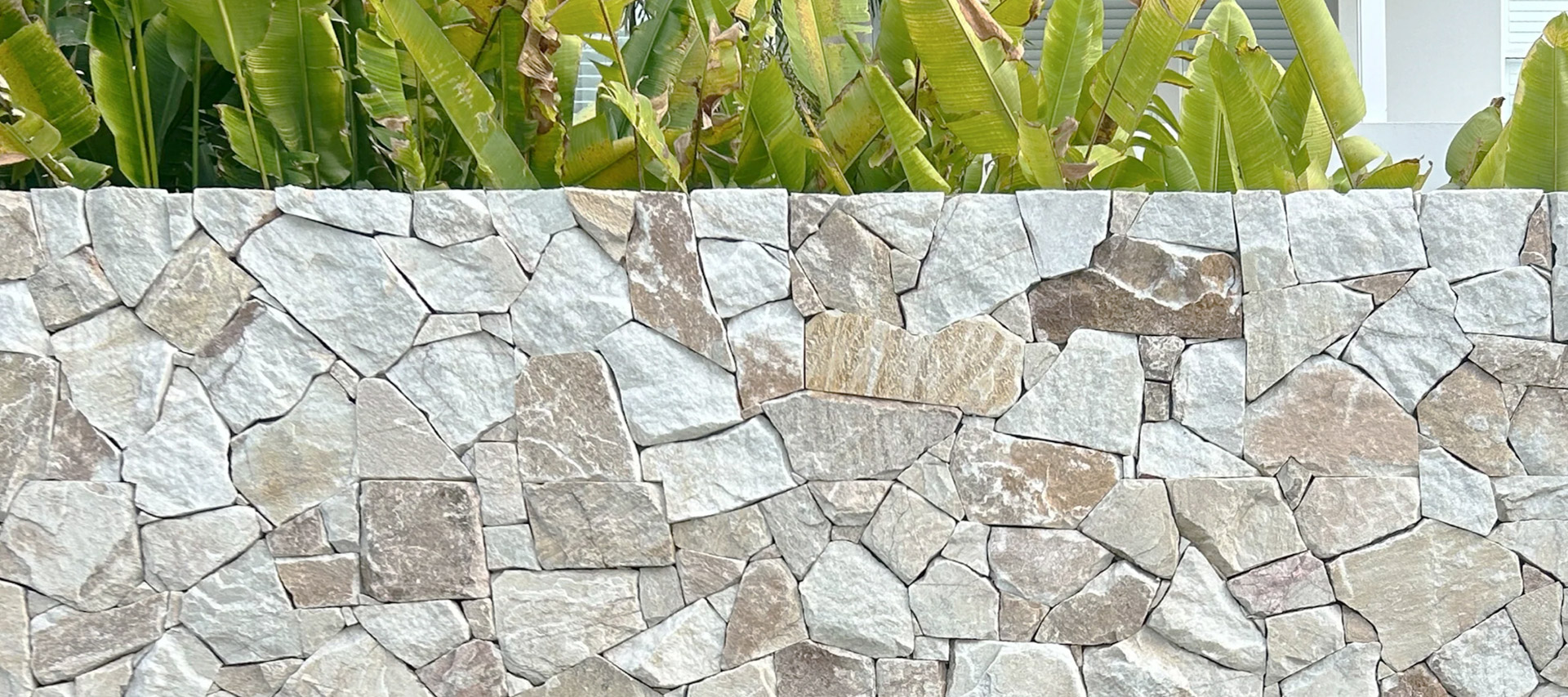Stone feature walls