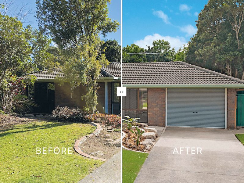 Before and After Pre-sale Makeover