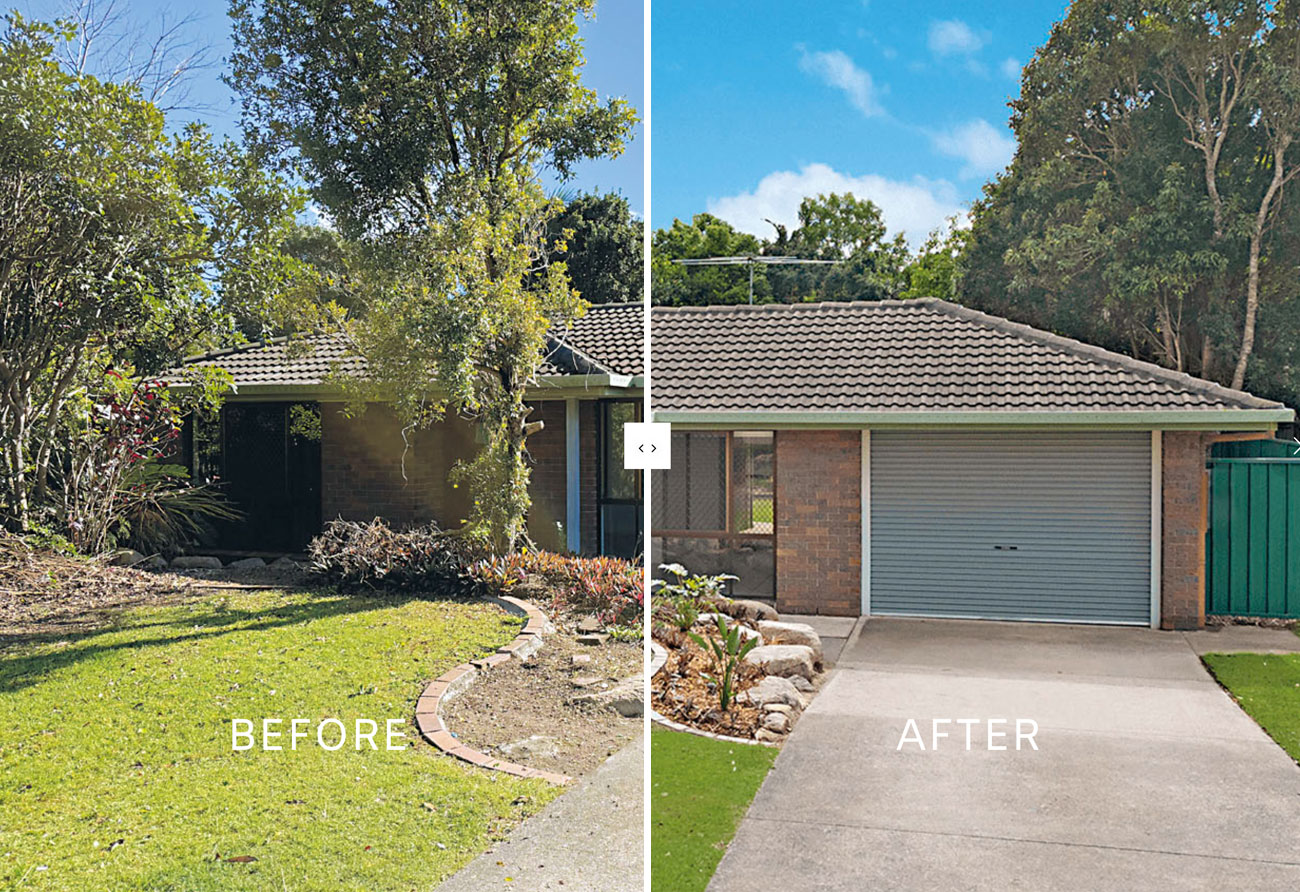 Before and After Pre-sale Makeover